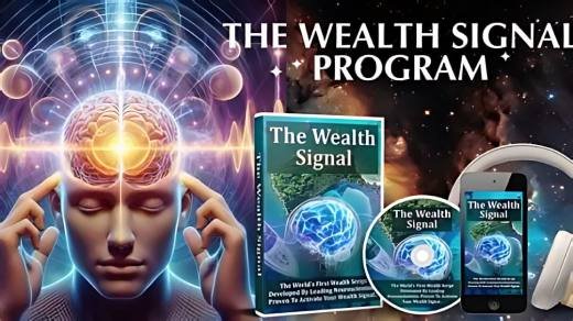 The Wealth Signal official digital program with audio-based mindset training for abundance
